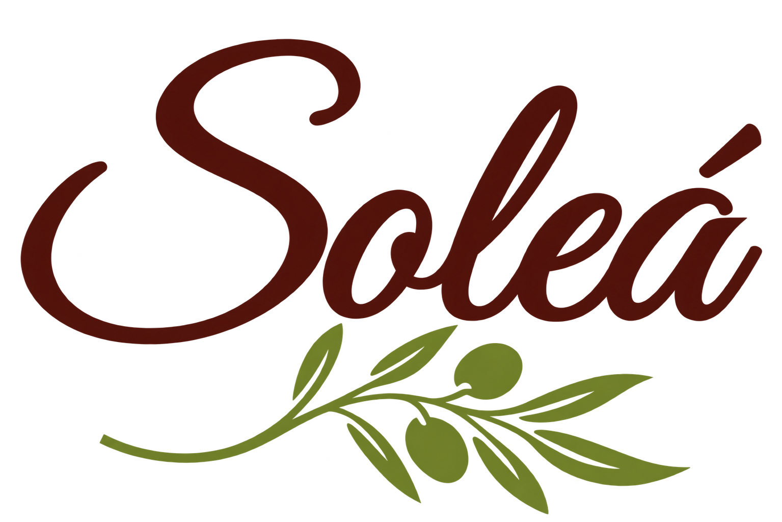 Soleá, with olive branch
